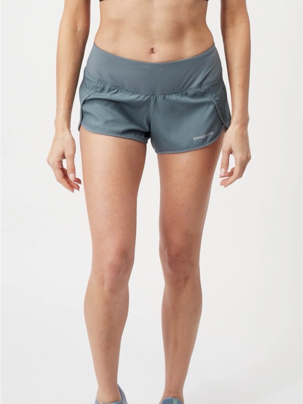 Patagonia Women’s Strider Shorts Size M Plume Gray